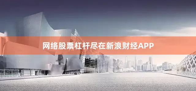 网络股票杠杆尽在新浪财经APP